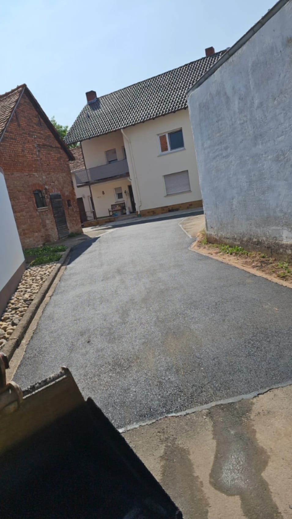 Bild Asphaltarbeiten